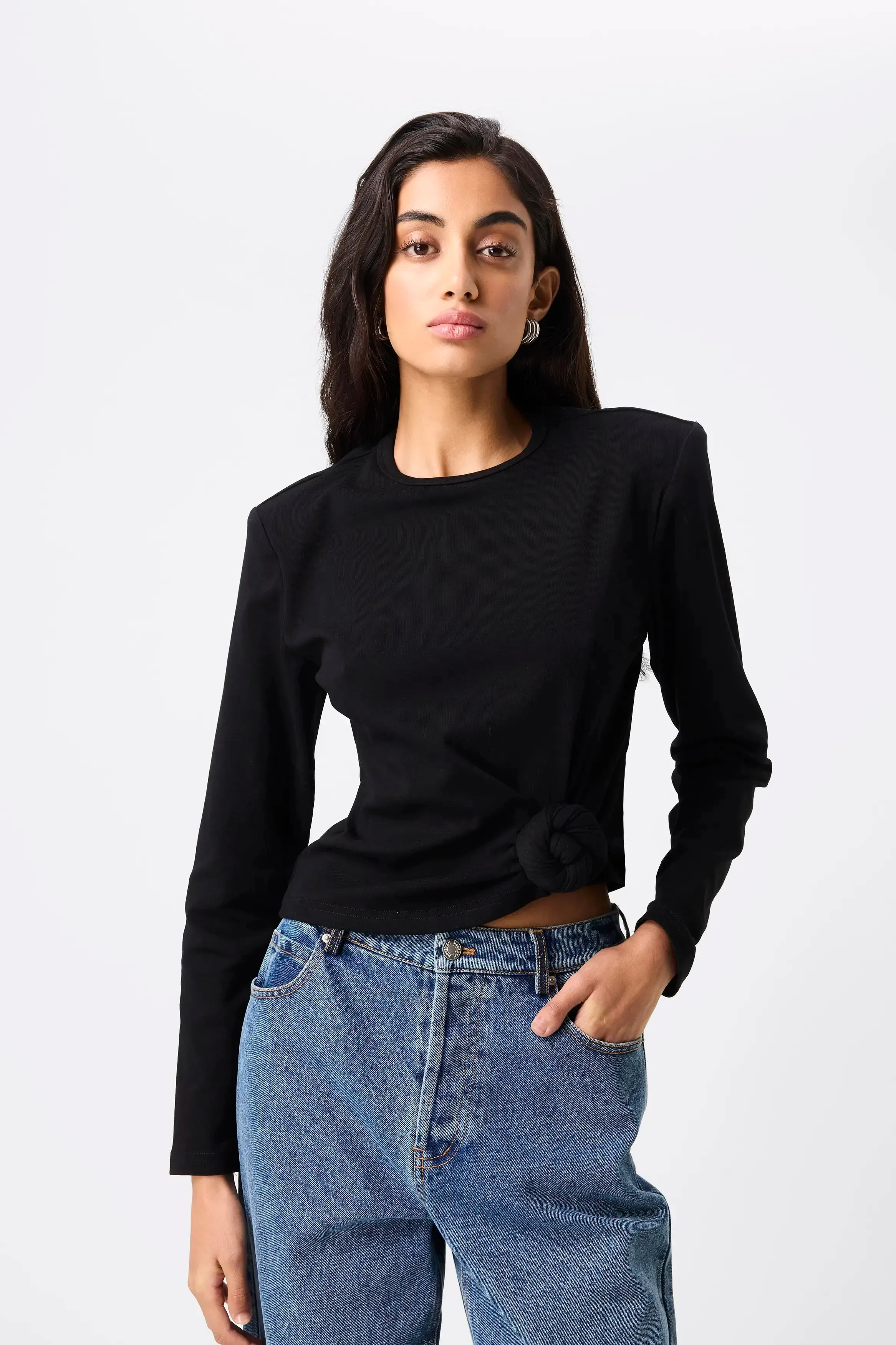 Tied & True Long Sleeve Top sold by Mossman
