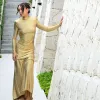 Aurora Gold Maxi Dress sold by Sandy Bottom Swimwear