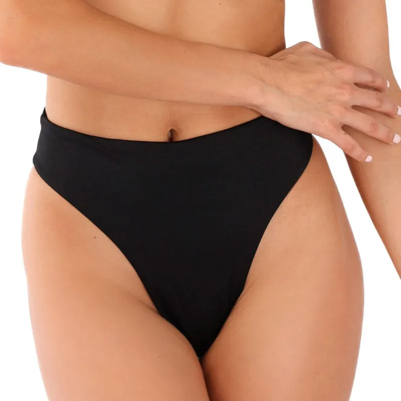Sofia High Waisted Bikini Bottom sold by Sandy Bottom Swimwear