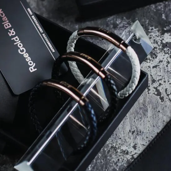 Woven Adjustable Single - S&B sold by Rose Gold & Black product image thumbnail 4