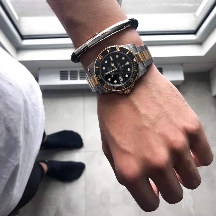 Woven Adjustable Single - S&B sold by Rose Gold & Black product image thumbnail 3