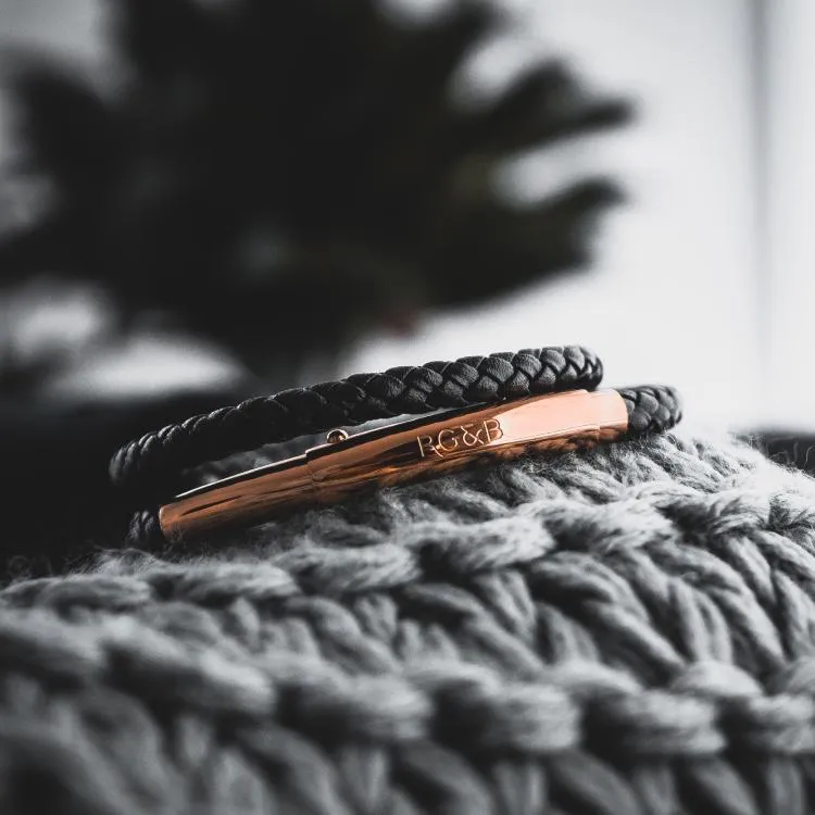 Woven Adjustable Double - RoseGold & Black sold by Rose Gold & Black product image thumbnail 5