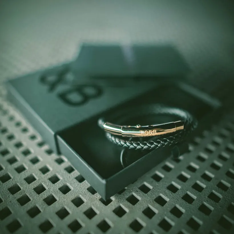 Woven Adjustable Double - RoseGold & Black sold by Rose Gold & Black product image thumbnail 4