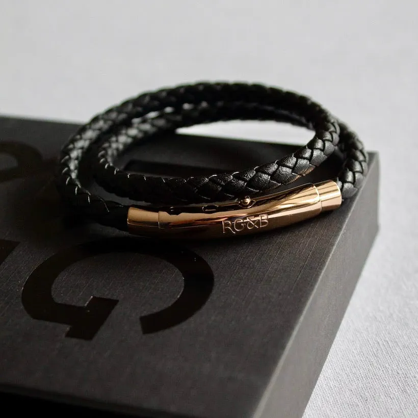 Woven Adjustable Double - RoseGold & Black sold by Rose Gold & Black product image thumbnail 3