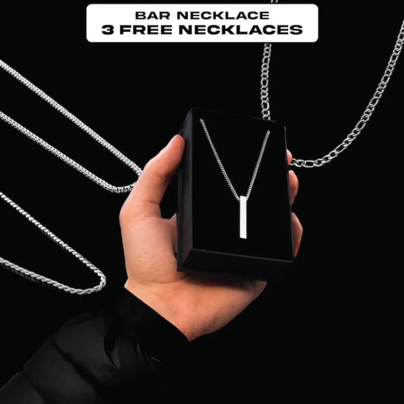 Minimal Bar Necklace - BUNDLE & SAVE sold by Rose Gold & Black