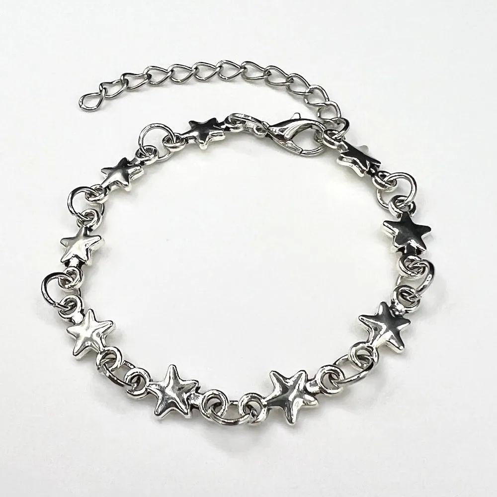 Astralis Link Chain Bracelet - Silver sold by Rose Gold & Black product image thumbnail 3