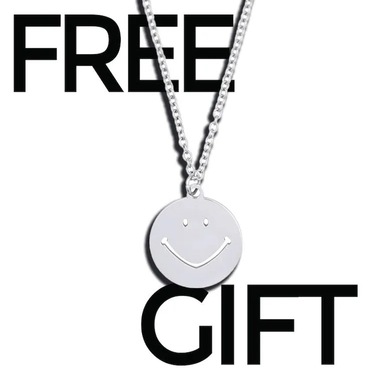 » Smile Pendant Necklace (100% off) sold by Rose Gold & Black