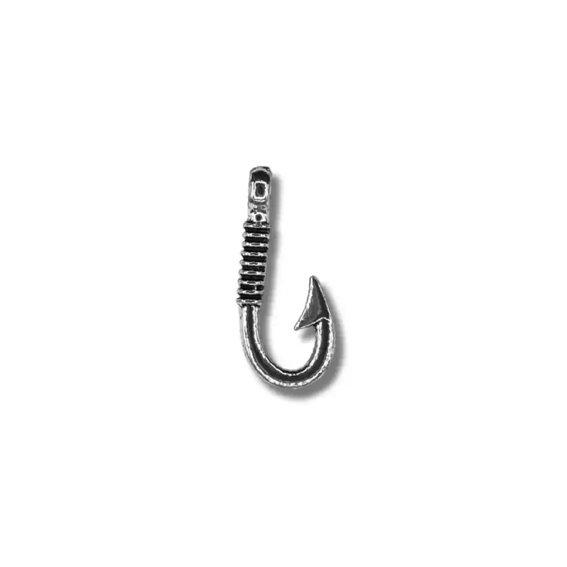 Hook Pendant - Silver sold by Rose Gold & Black