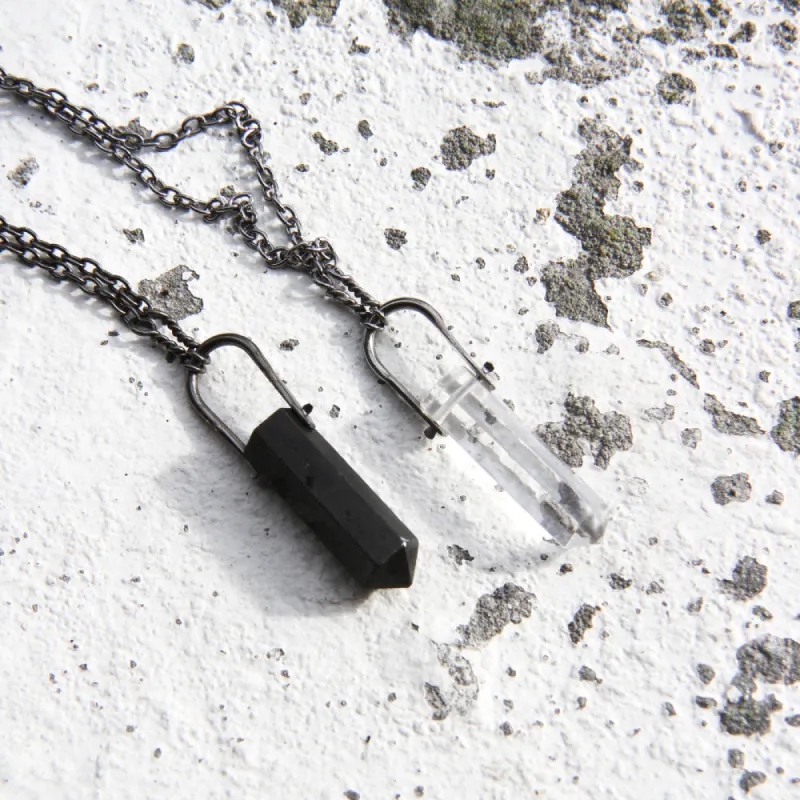 Talisman Necklace Set sold by Rose Gold & Black