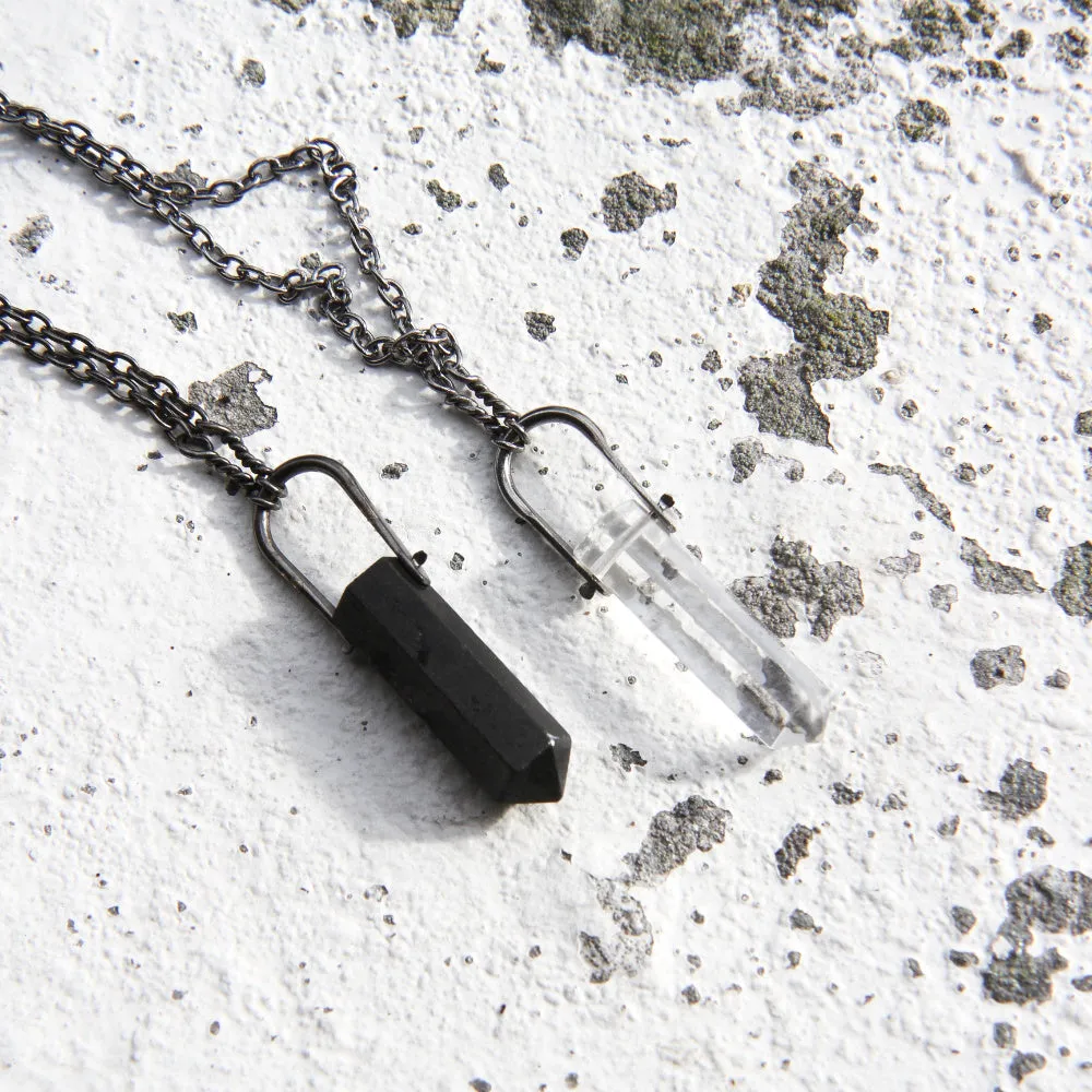 Talisman Necklace Set sold by Rose Gold & Black