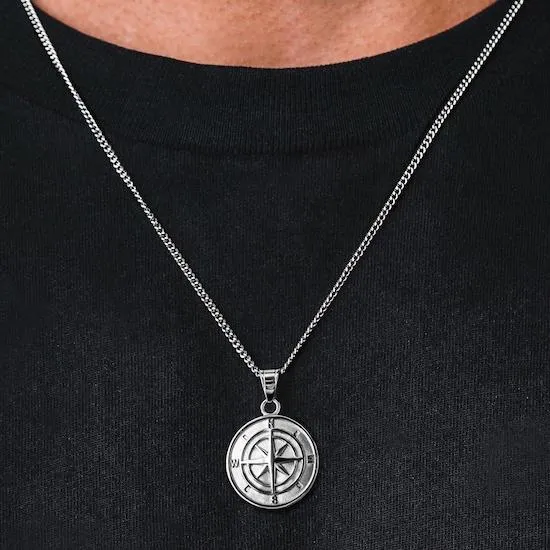 Polaris Compass Necklace sold by Rose Gold & Black product image thumbnail 2