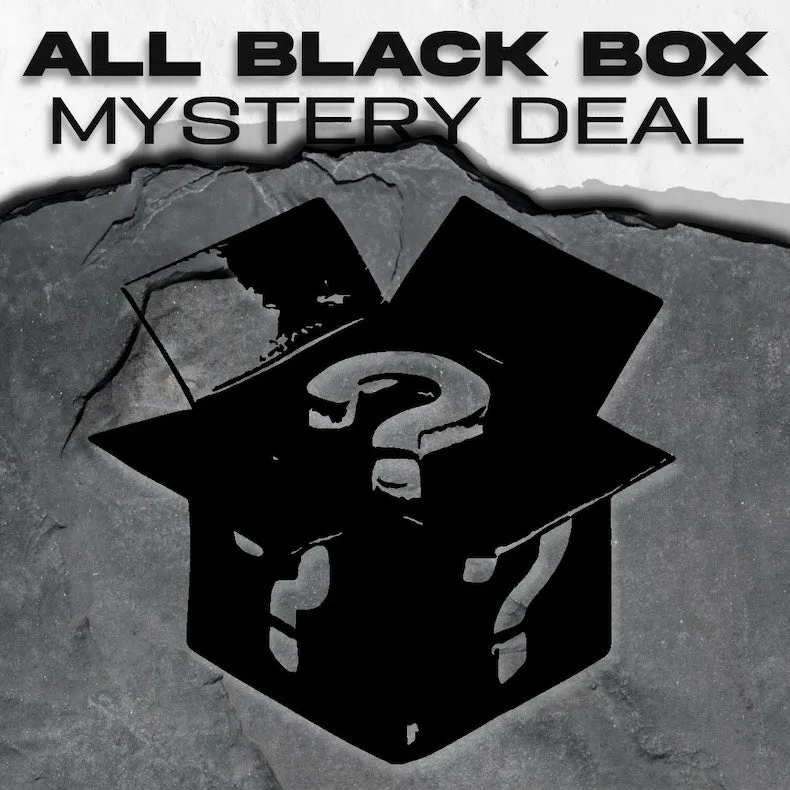 All Black Box - Mystery 3 Pack sold by Rose Gold & Black