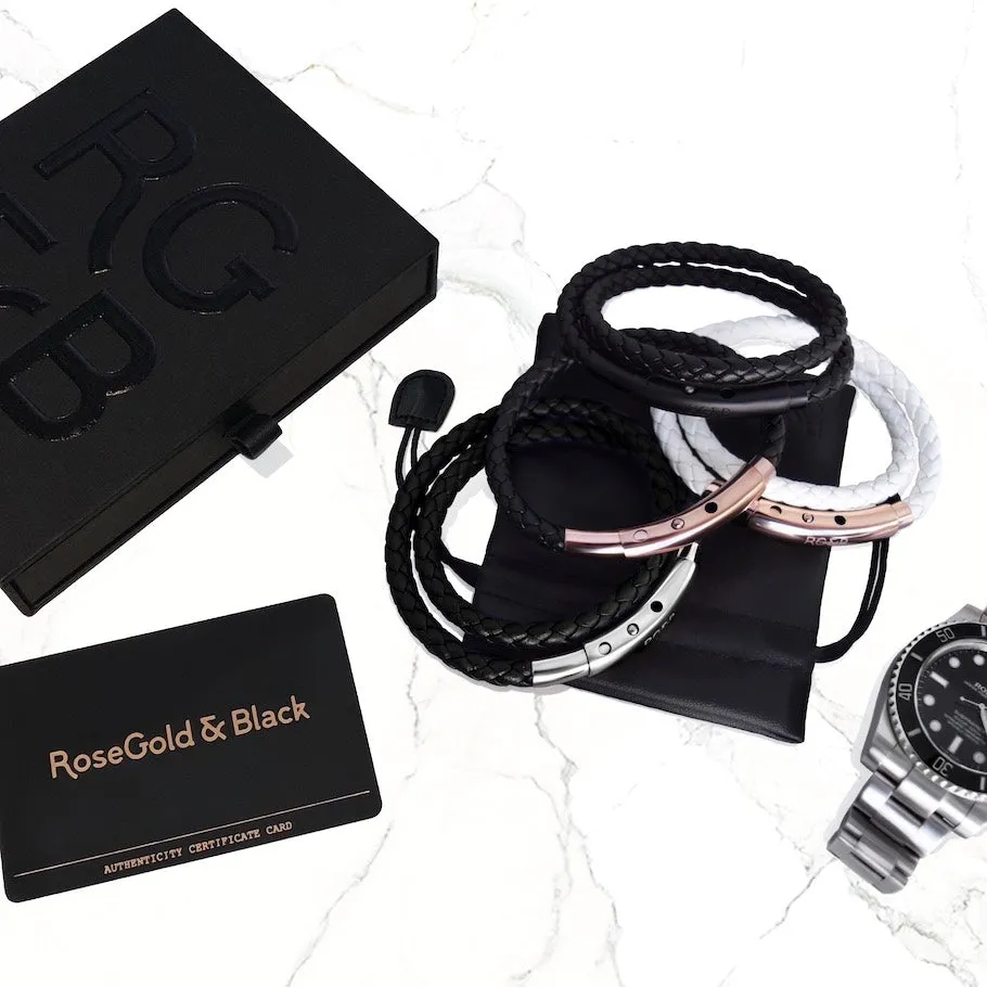 Monochrome Men's Jewelry Set - 2 Pack sold by Rose Gold & Black product image thumbnail 2