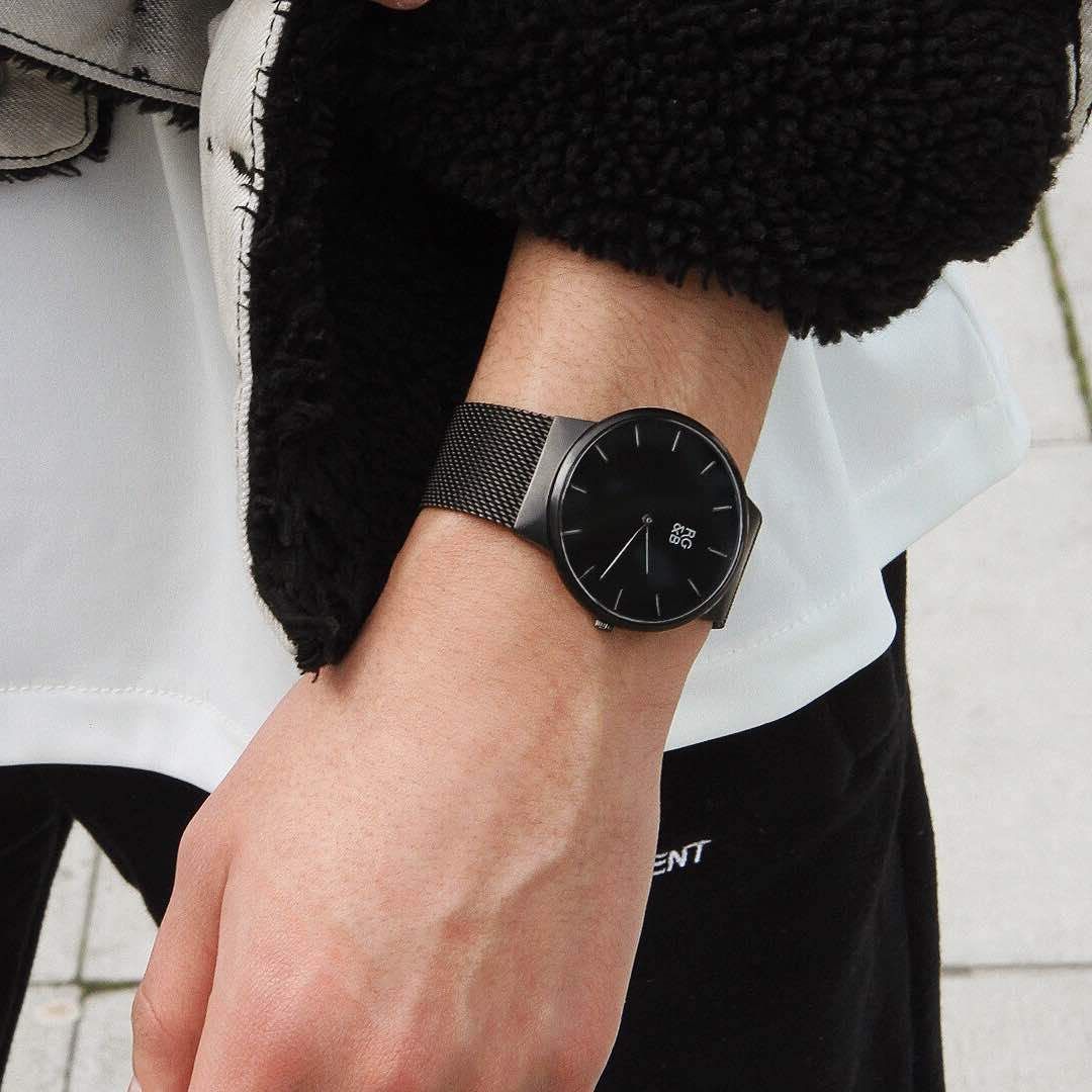 WATCHES V1 - Minimal All Black sold by Rose Gold & Black product image thumbnail 4