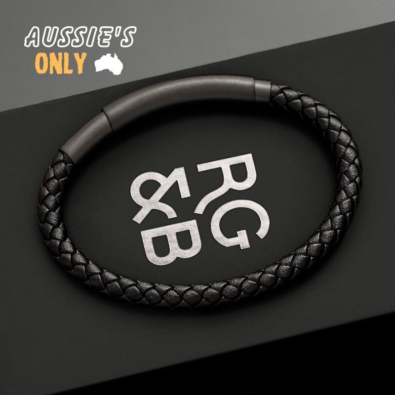 Woven Adjustable Single sold by Rose Gold & Black