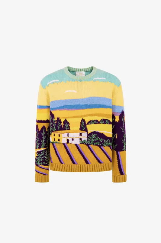 Piedmont Hand Embroidery Crewneck sold by Yitai
