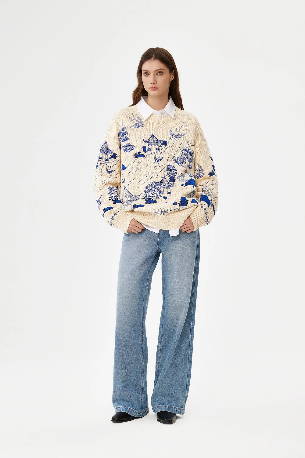 Fine China Sweater sold by Yitai product image thumbnail 3