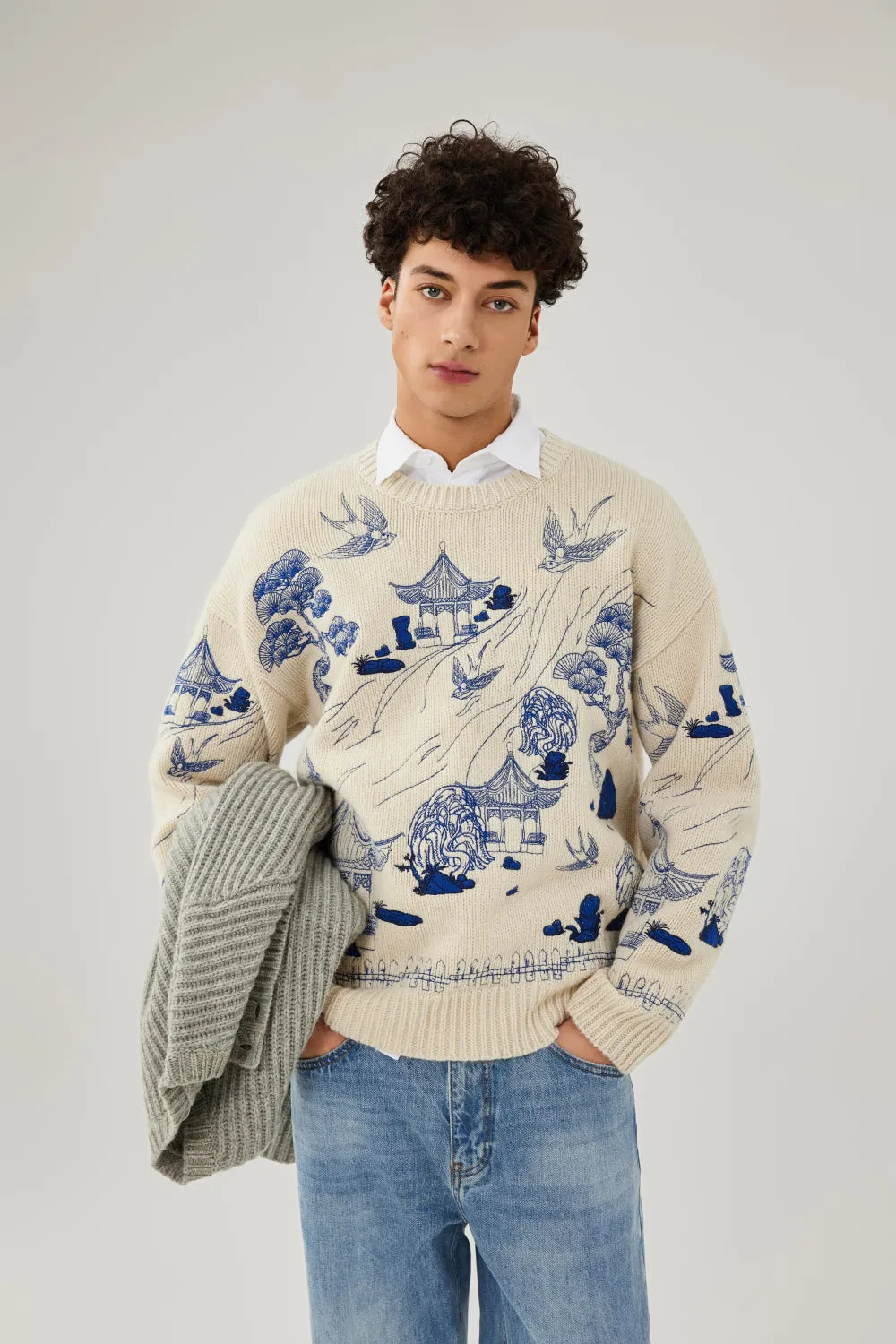 Fine China Sweater sold by Yitai product image thumbnail 2