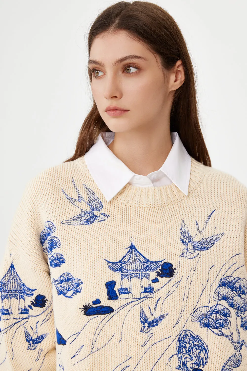 Fine China Sweater sold by Yitai product image thumbnail 4