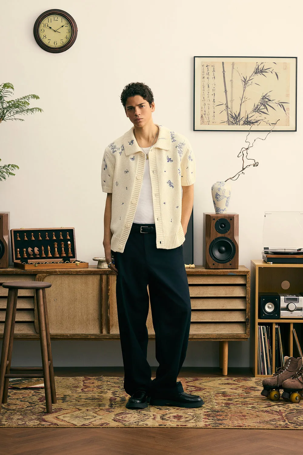 Fine China Button Up sold by Yitai product image thumbnail 2