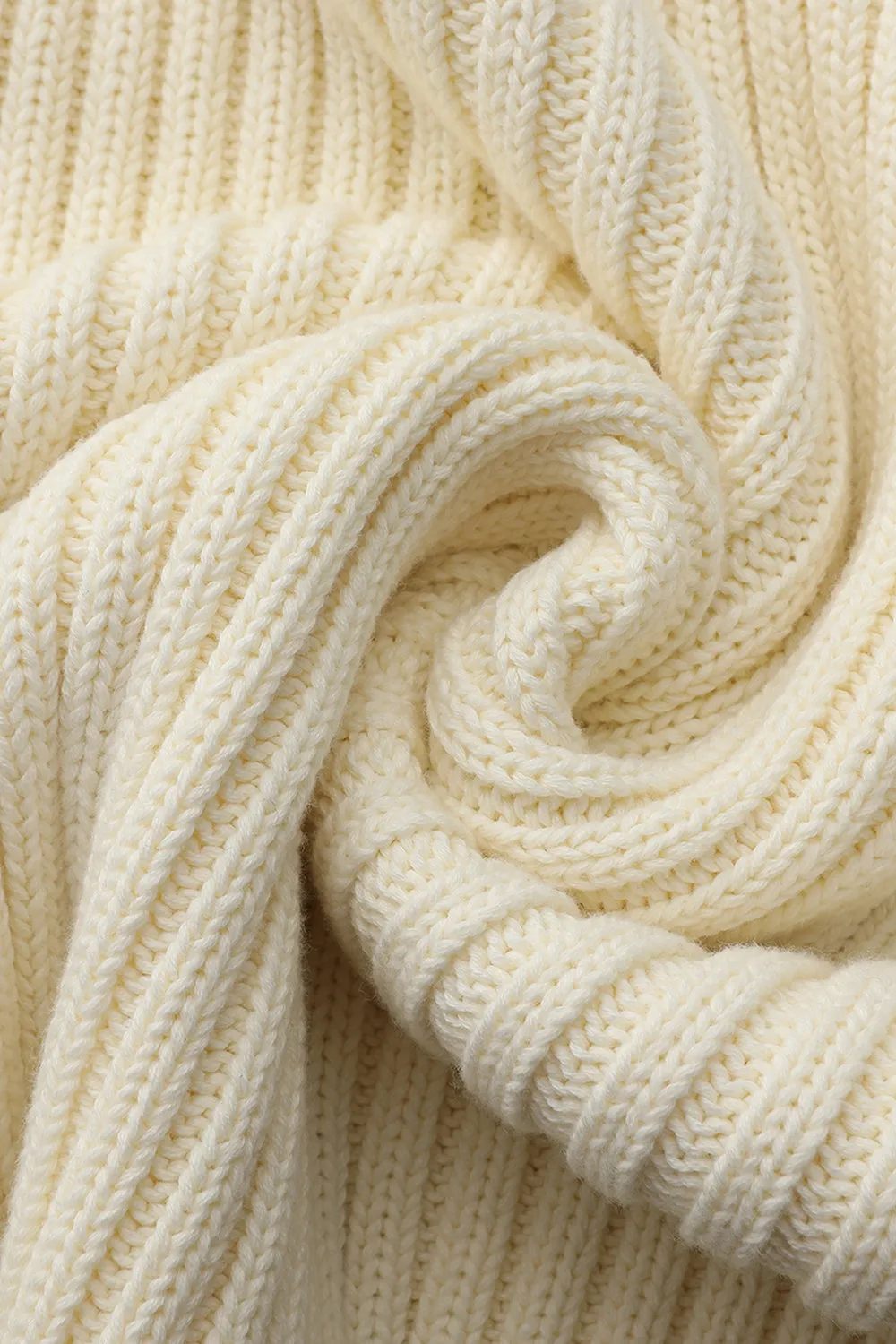 Signature Rib Sweater - Cream sold by Yitai product image thumbnail 3
