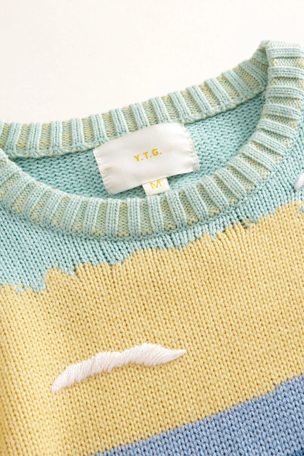 Piedmont Hand Embroidery Crewneck sold by Yitai product image thumbnail 5