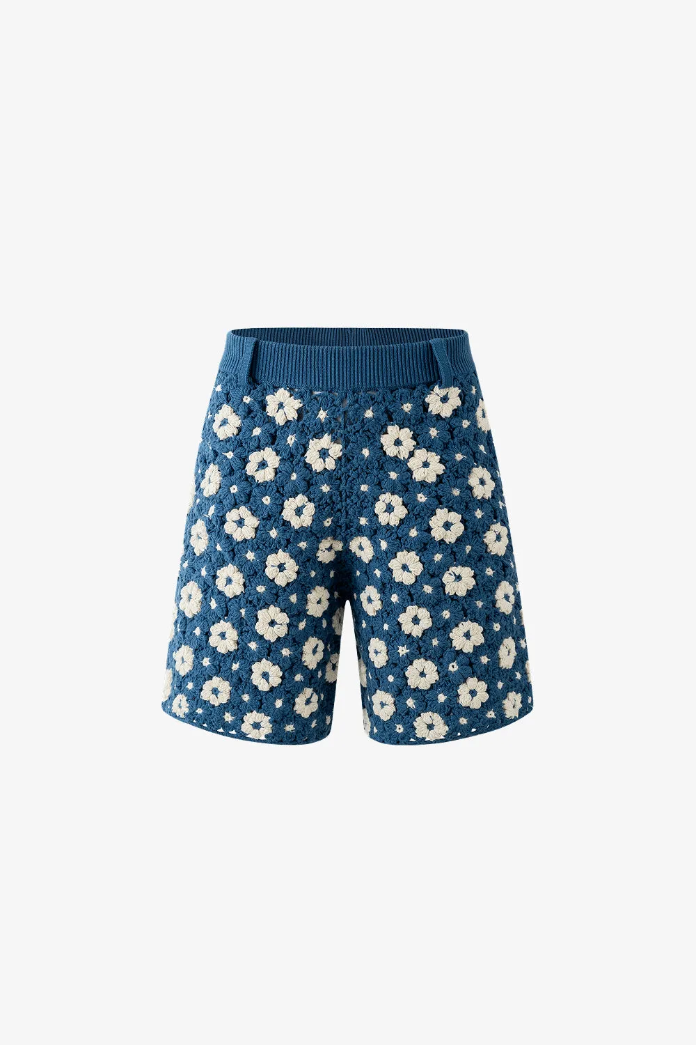 Hand Crocheted Flower Shorts sold by Yitai