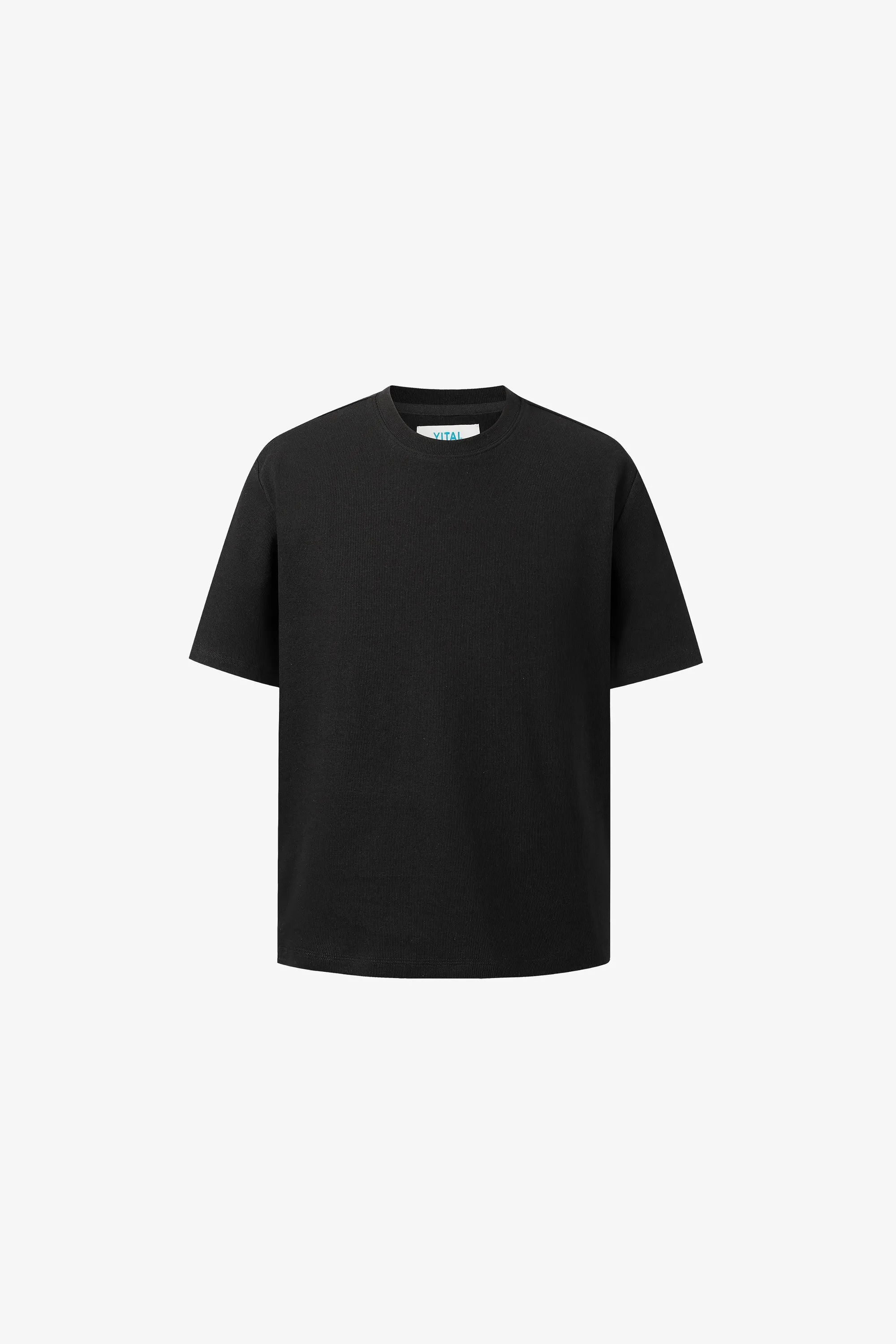 Rib Tee - Black sold by Yitai product image thumbnail 5