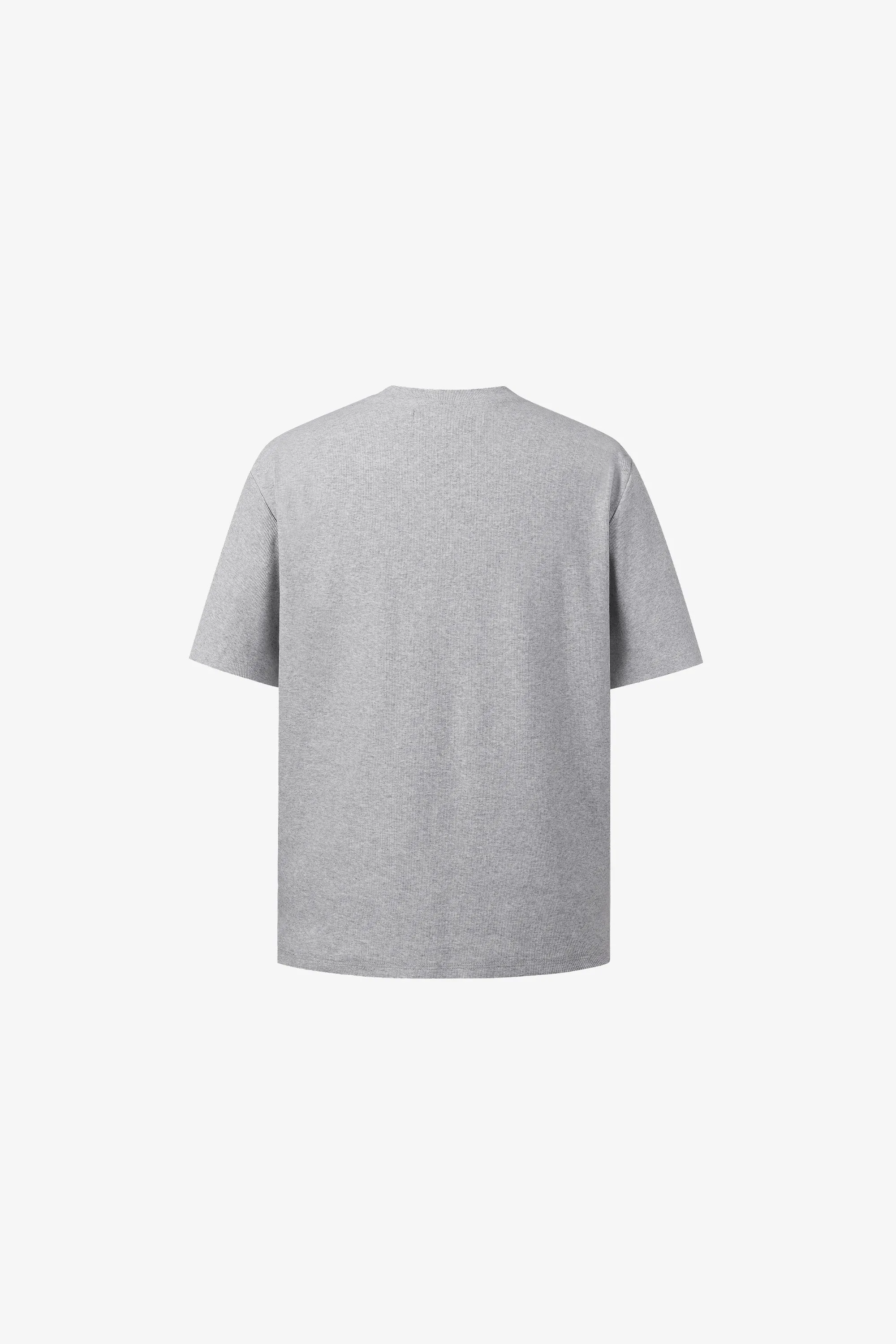 Rib Tee - Grey sold by Yitai product image thumbnail 5
