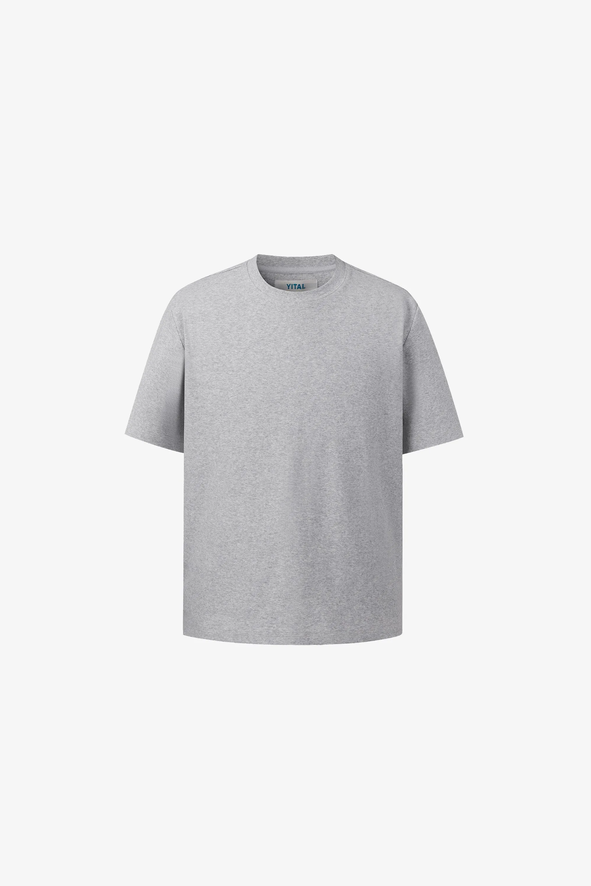 Rib Tee - Grey sold by Yitai product image thumbnail 4