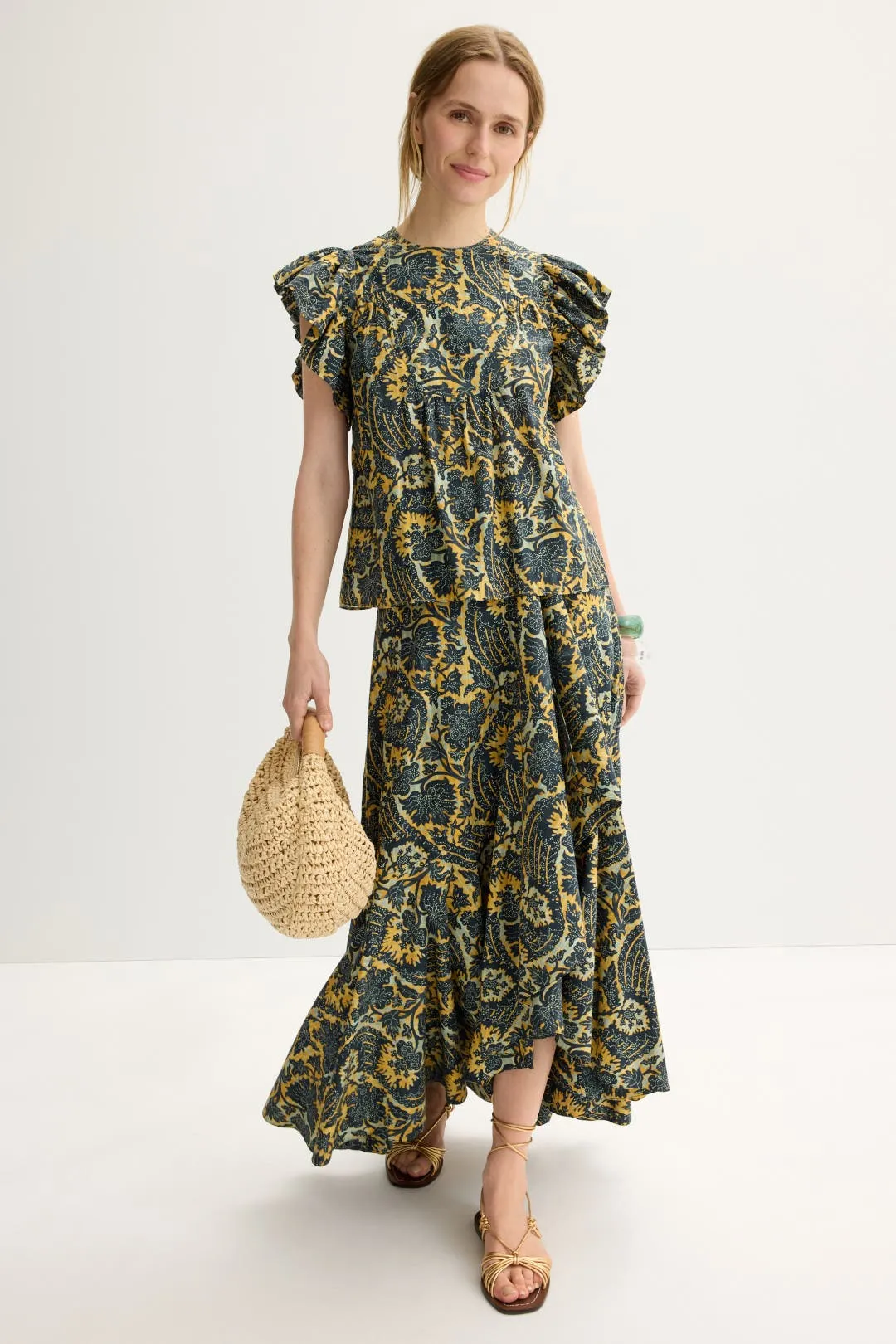 Sienna Flutter Top sold by Rent the Runway