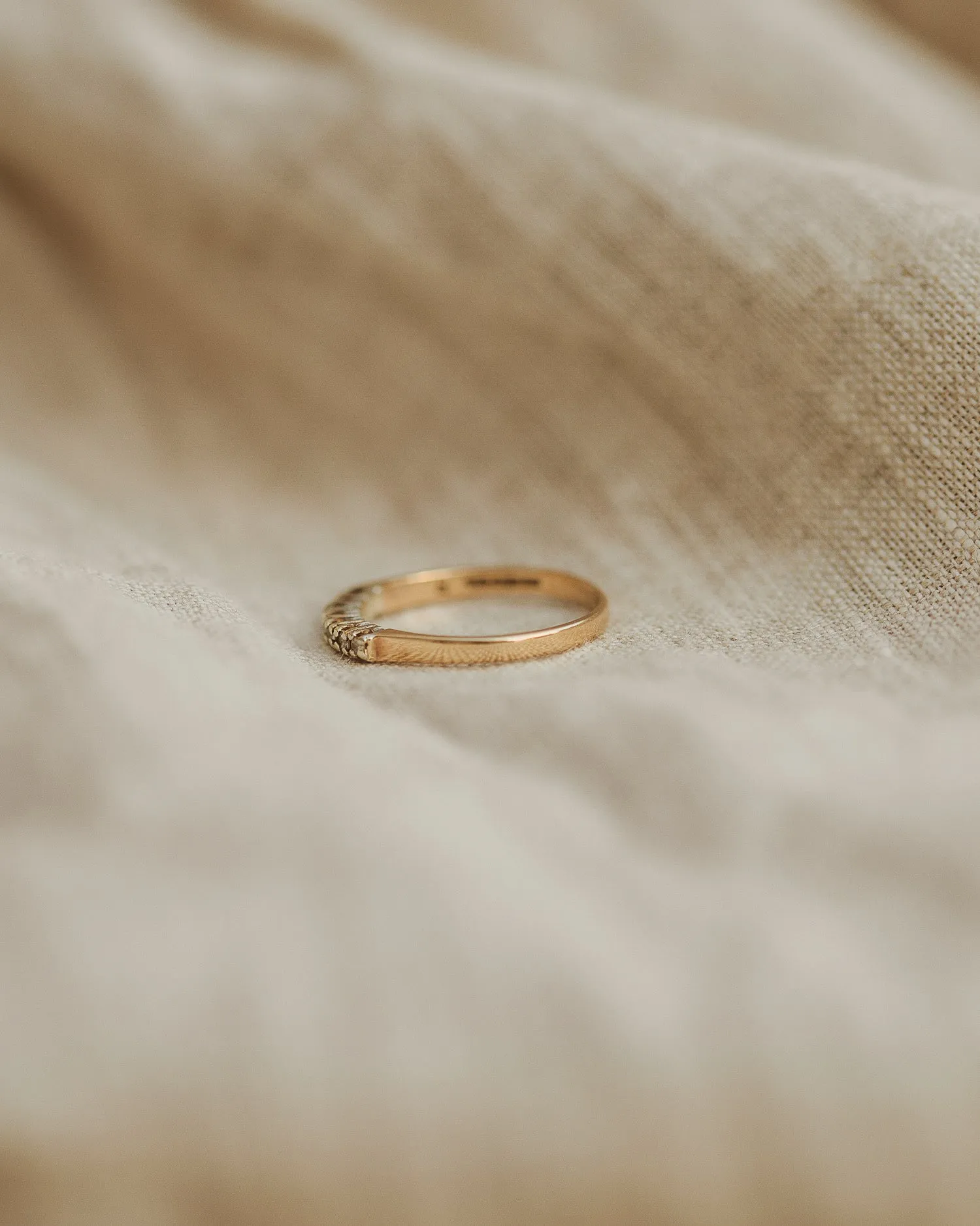 Edith 9ct Gold Diamond Ring sold by Rock n Rose product image thumbnail 5