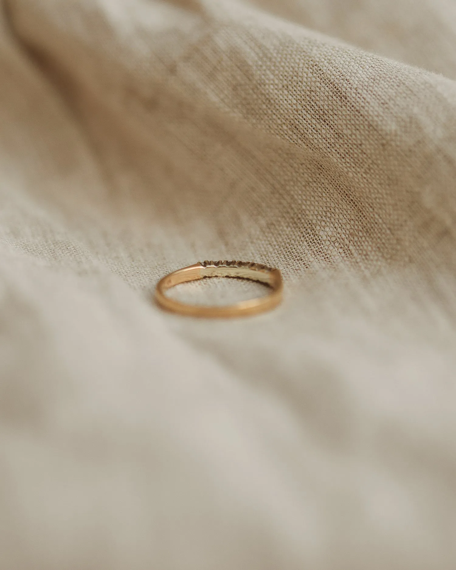 Edith 9ct Gold Diamond Ring sold by Rock n Rose product image thumbnail 4