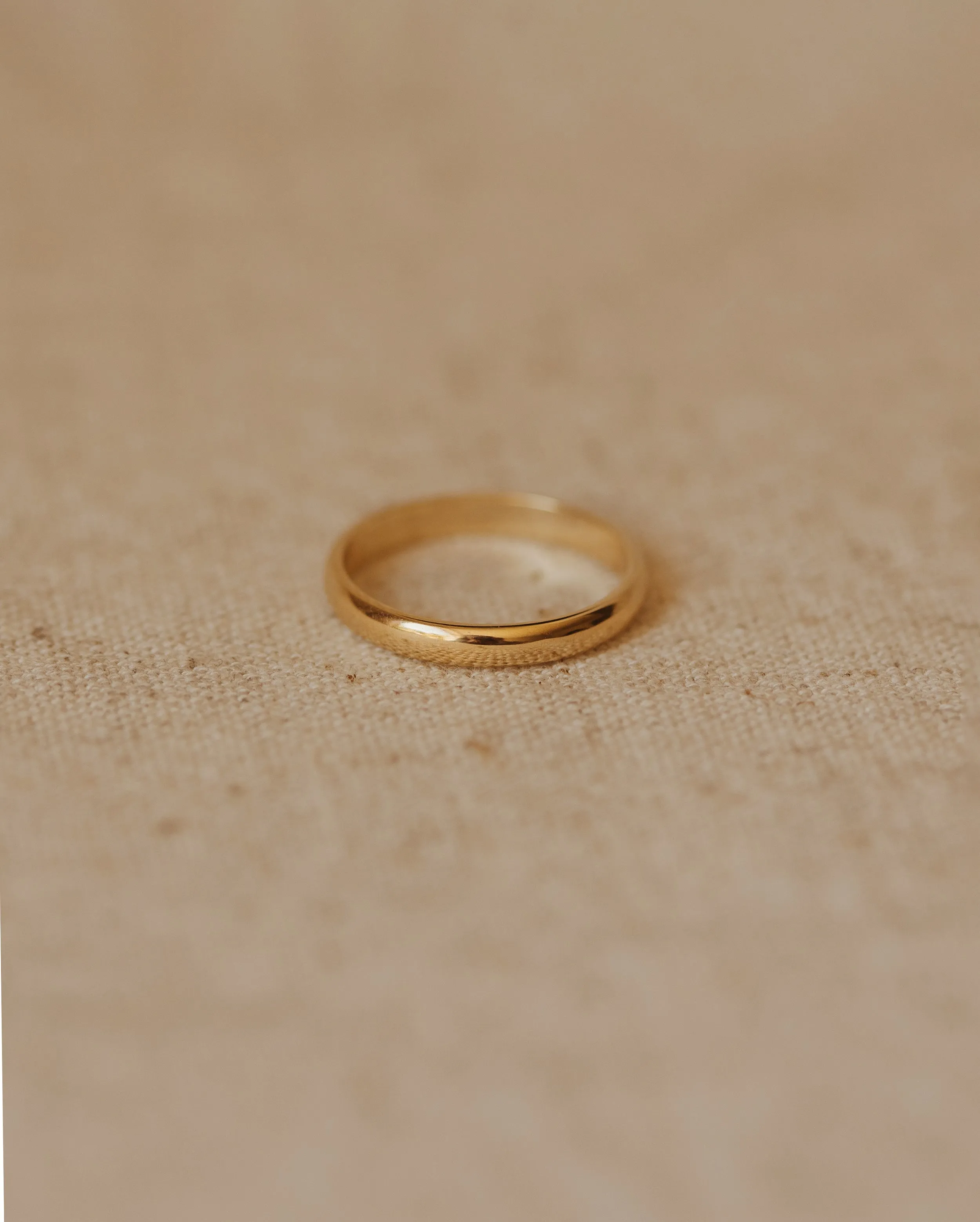 Ethel 1982 9ct Gold Band Ring sold by Rock n Rose product image thumbnail 2