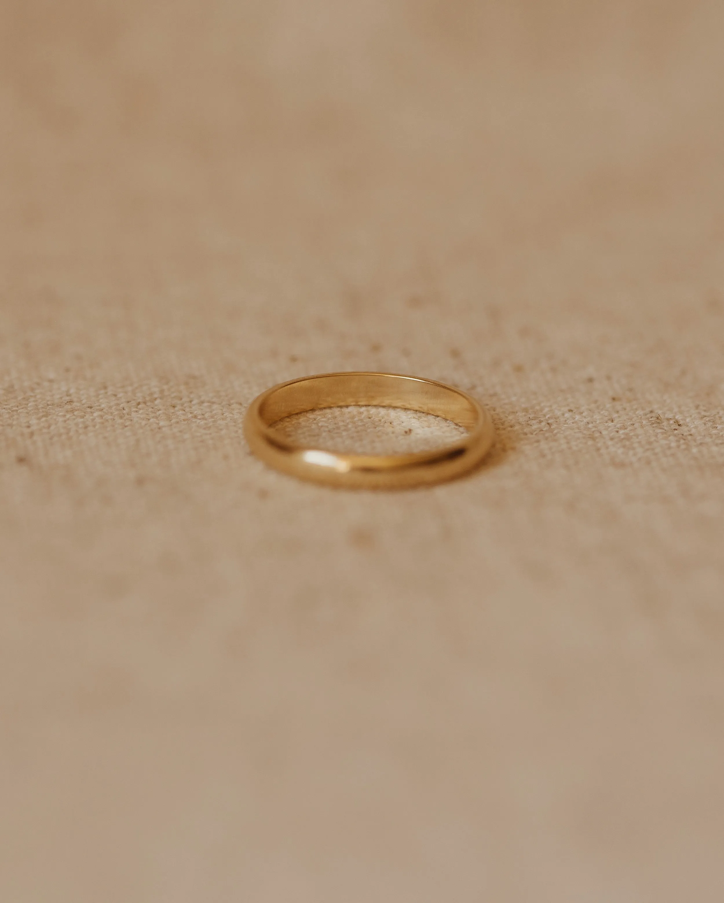 Ethel 1982 9ct Gold Band Ring sold by Rock n Rose product image thumbnail 3