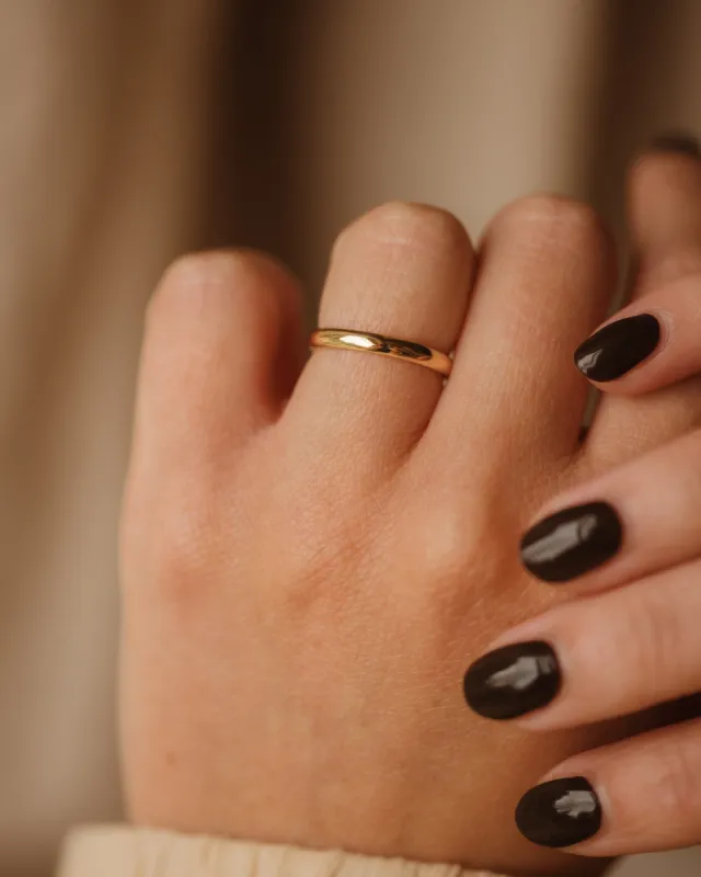 Ethel 1982 9ct Gold Band Ring sold by Rock n Rose