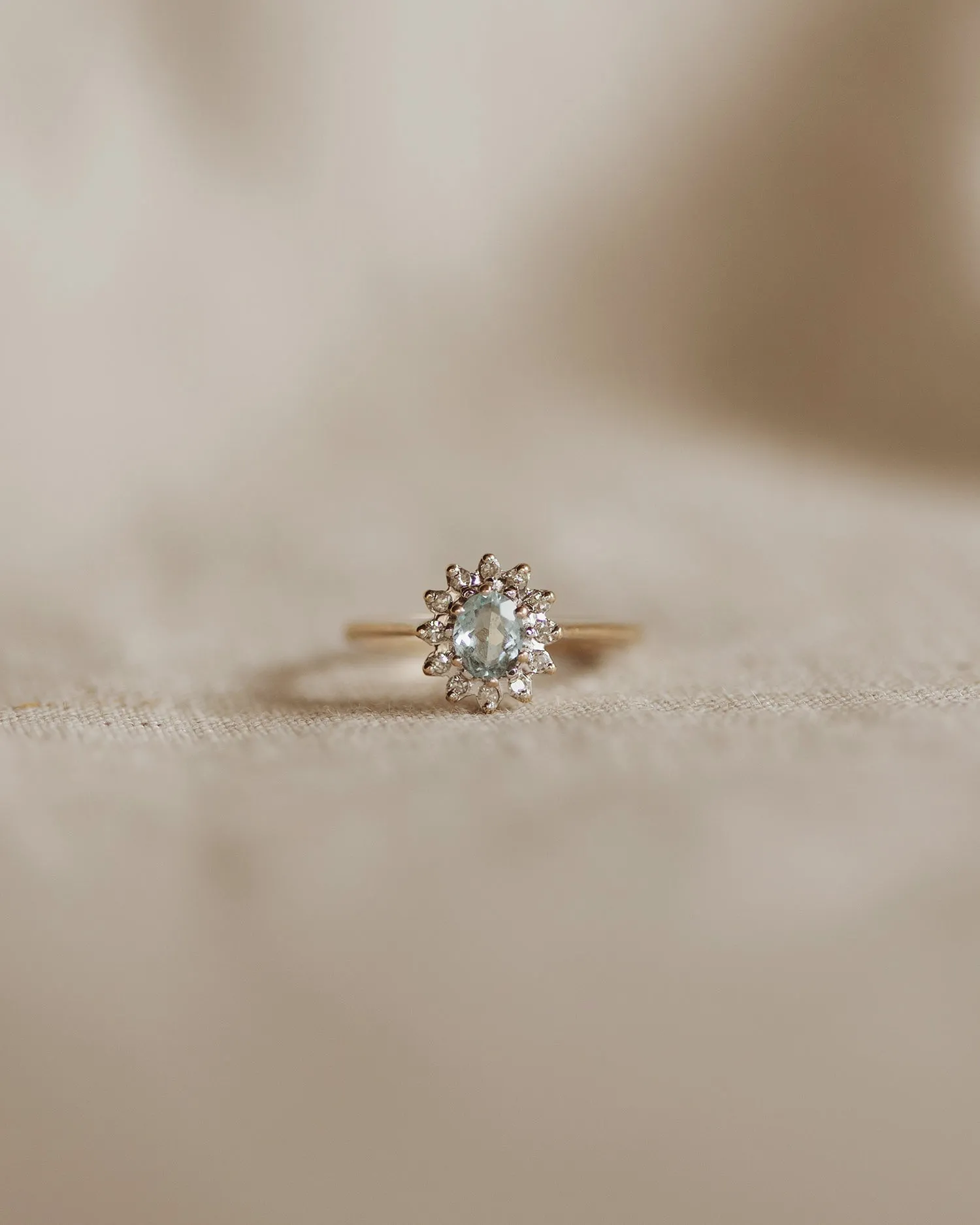 Annmarie 9ct Gold Aquamarine Ring sold by Rock n Rose product image thumbnail 2