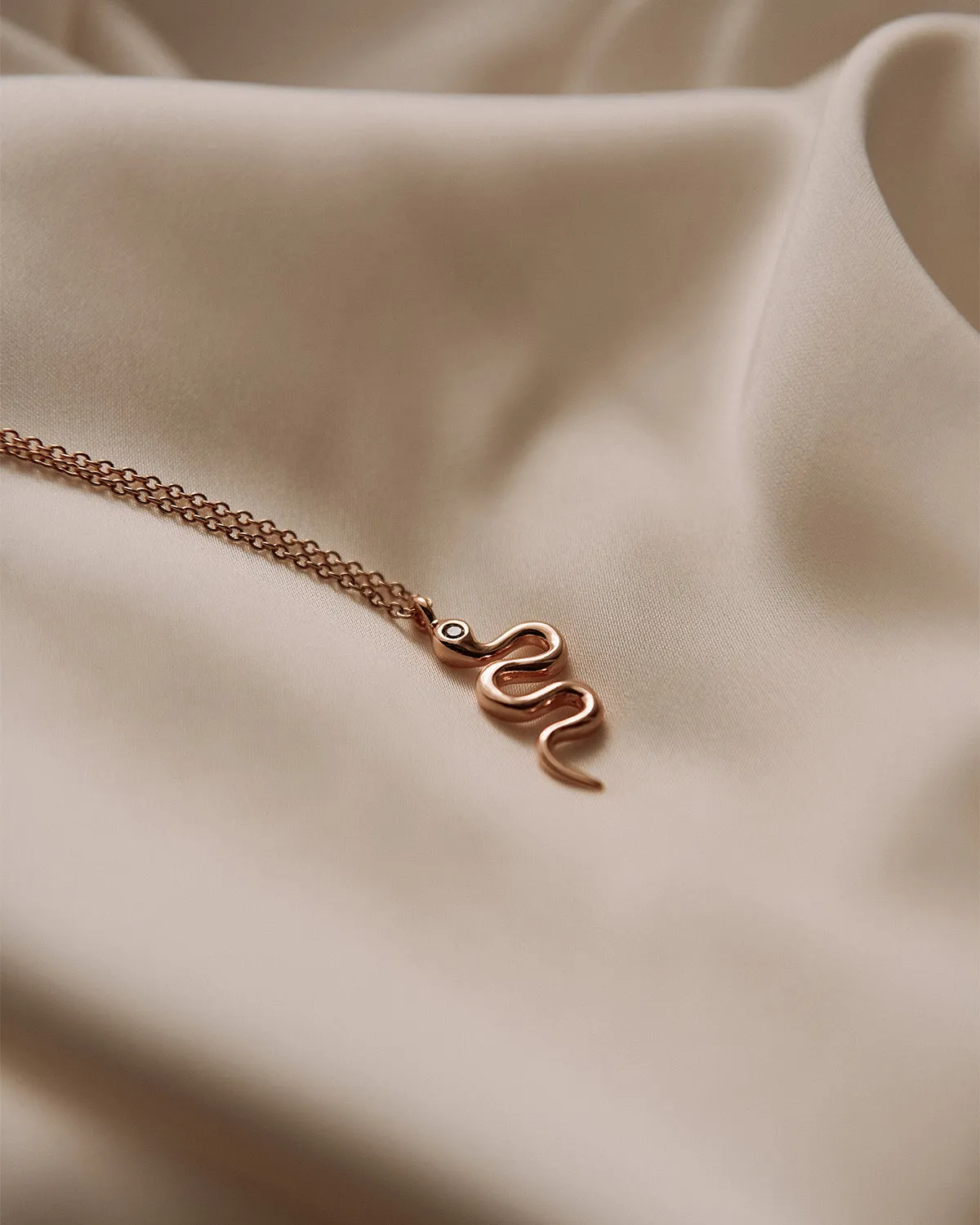 Zuri Snake Necklace sold by Rock n Rose product image thumbnail 5