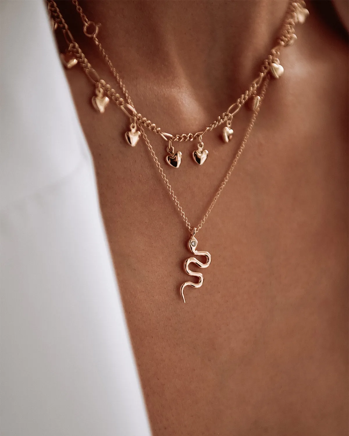 Zuri Snake Necklace sold by Rock n Rose product image thumbnail 3