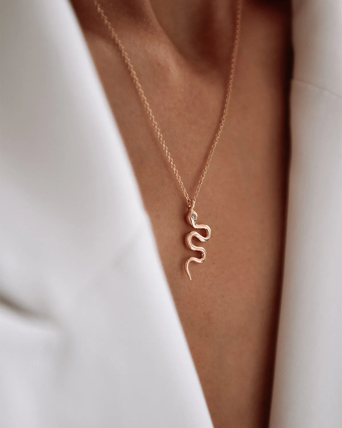 Zuri Snake Necklace sold by Rock n Rose product image thumbnail 2