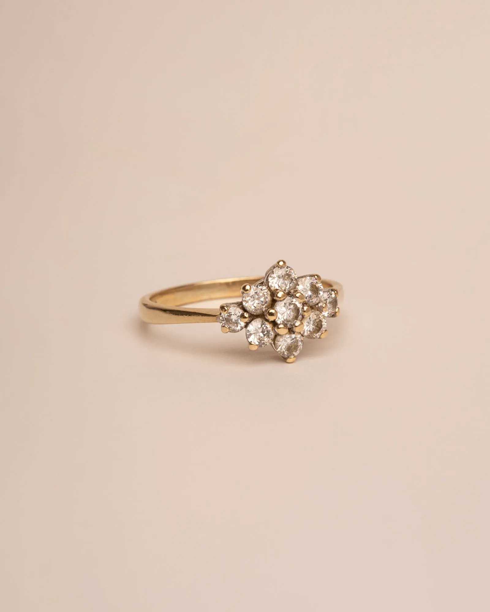 Imogen 9ct Gold Cluster Ring sold by Rock n Rose product image thumbnail 4