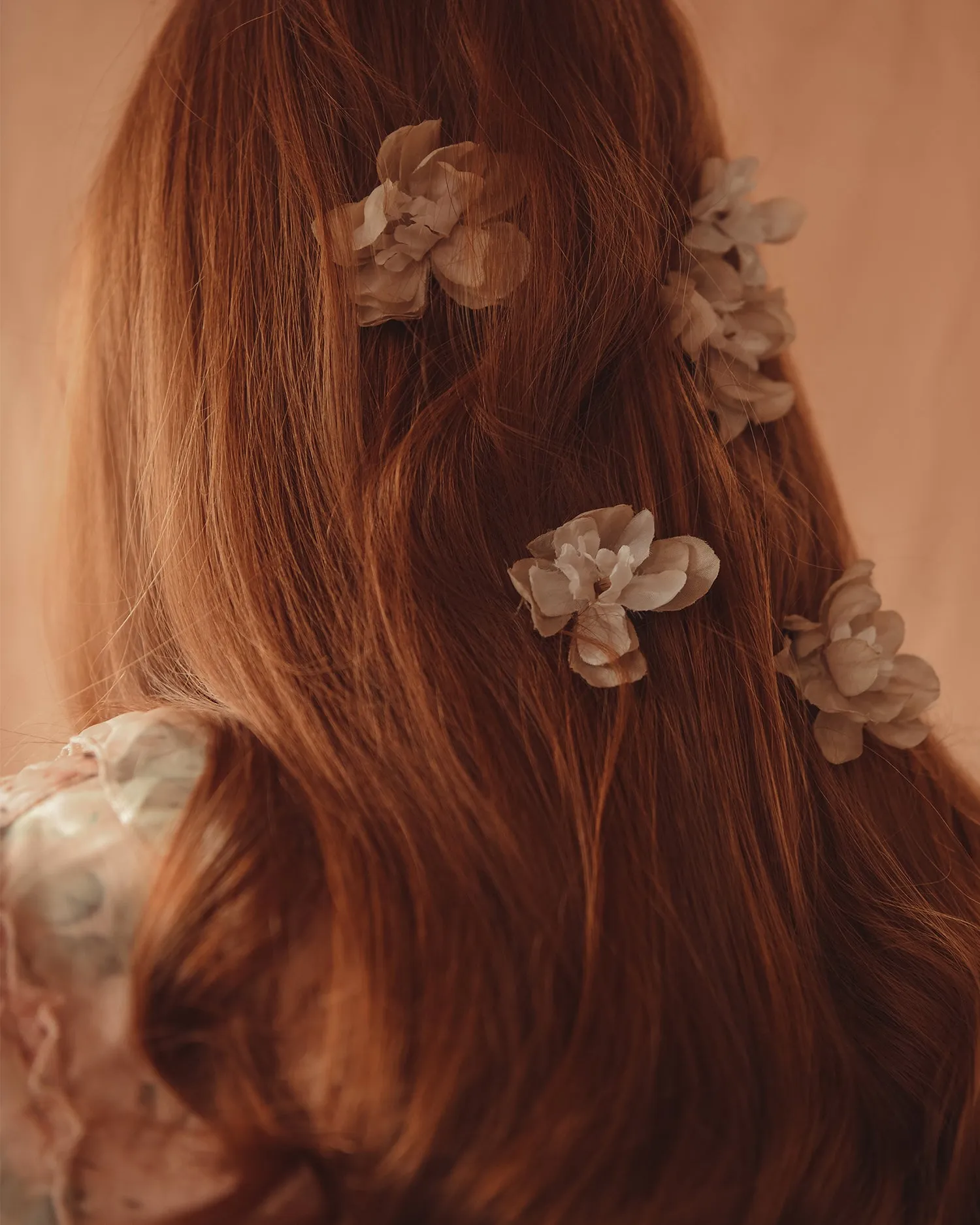 Franny Flower Hair Pins - Nude sold by Rock n Rose product image thumbnail 3