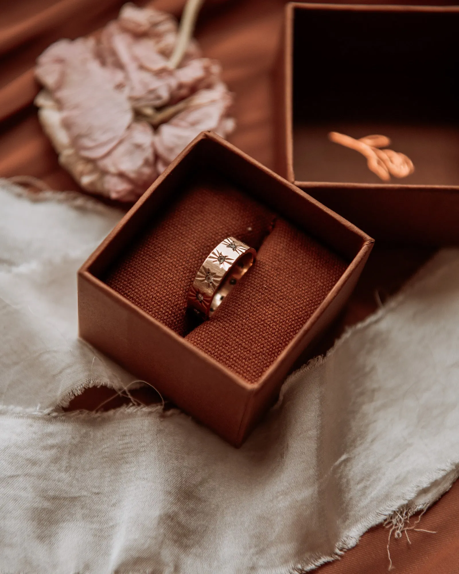 Adah 9ct Gold Eternity Ring sold by Rock n Rose product image thumbnail 5