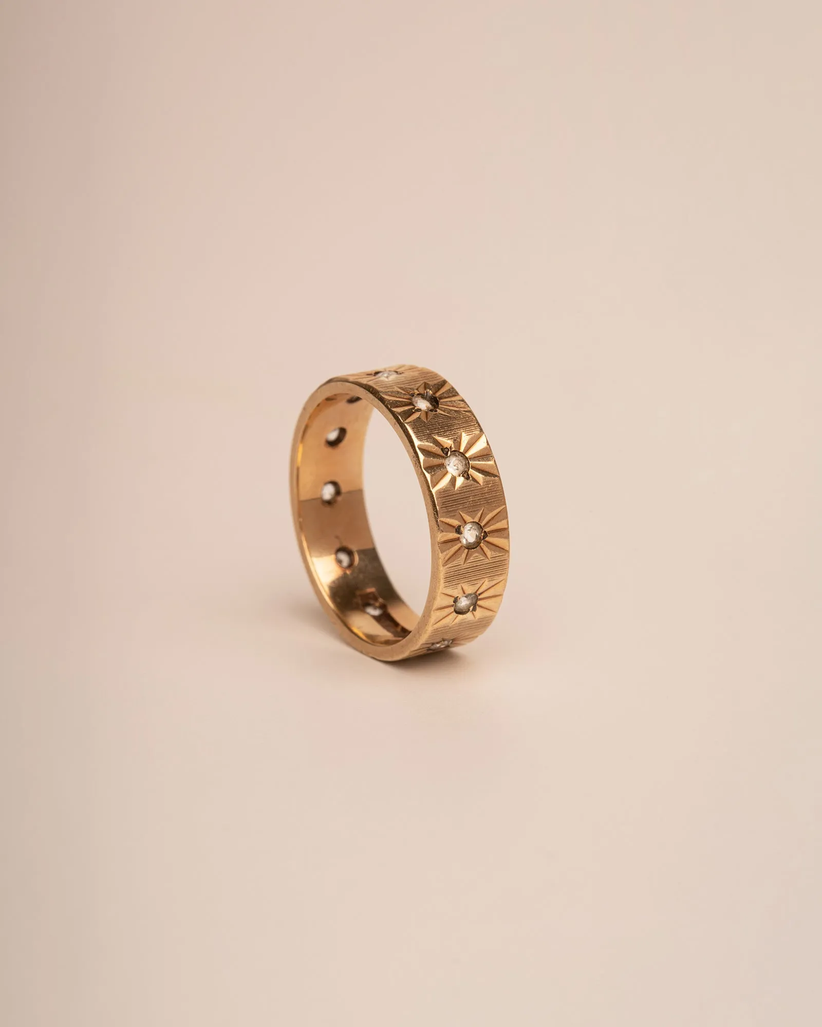 Adah 9ct Gold Eternity Ring sold by Rock n Rose