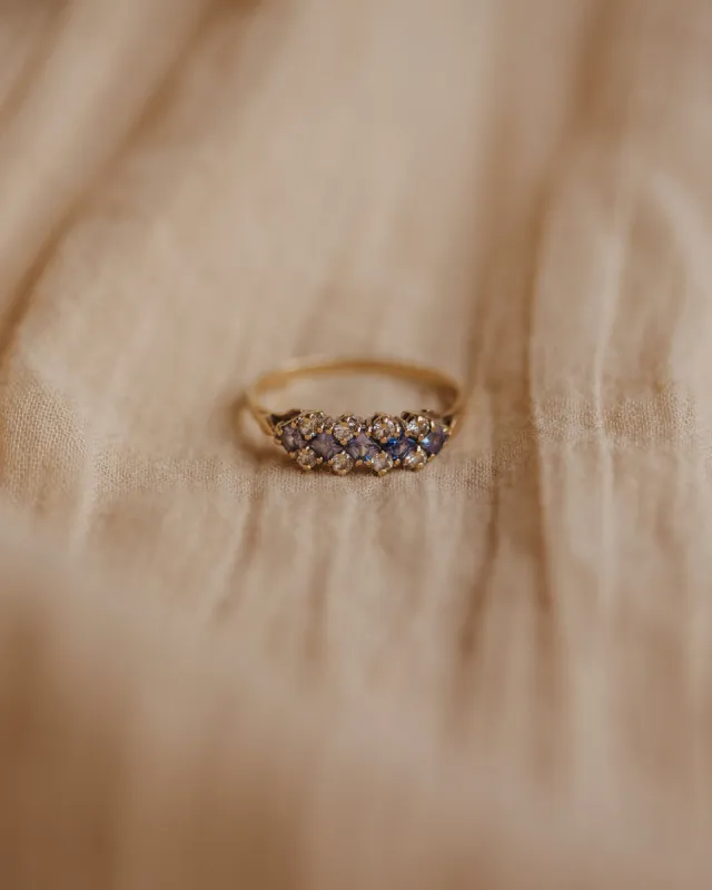 Nina 9ct Gold Vintage Tanzanite Ring sold by Rock n Rose