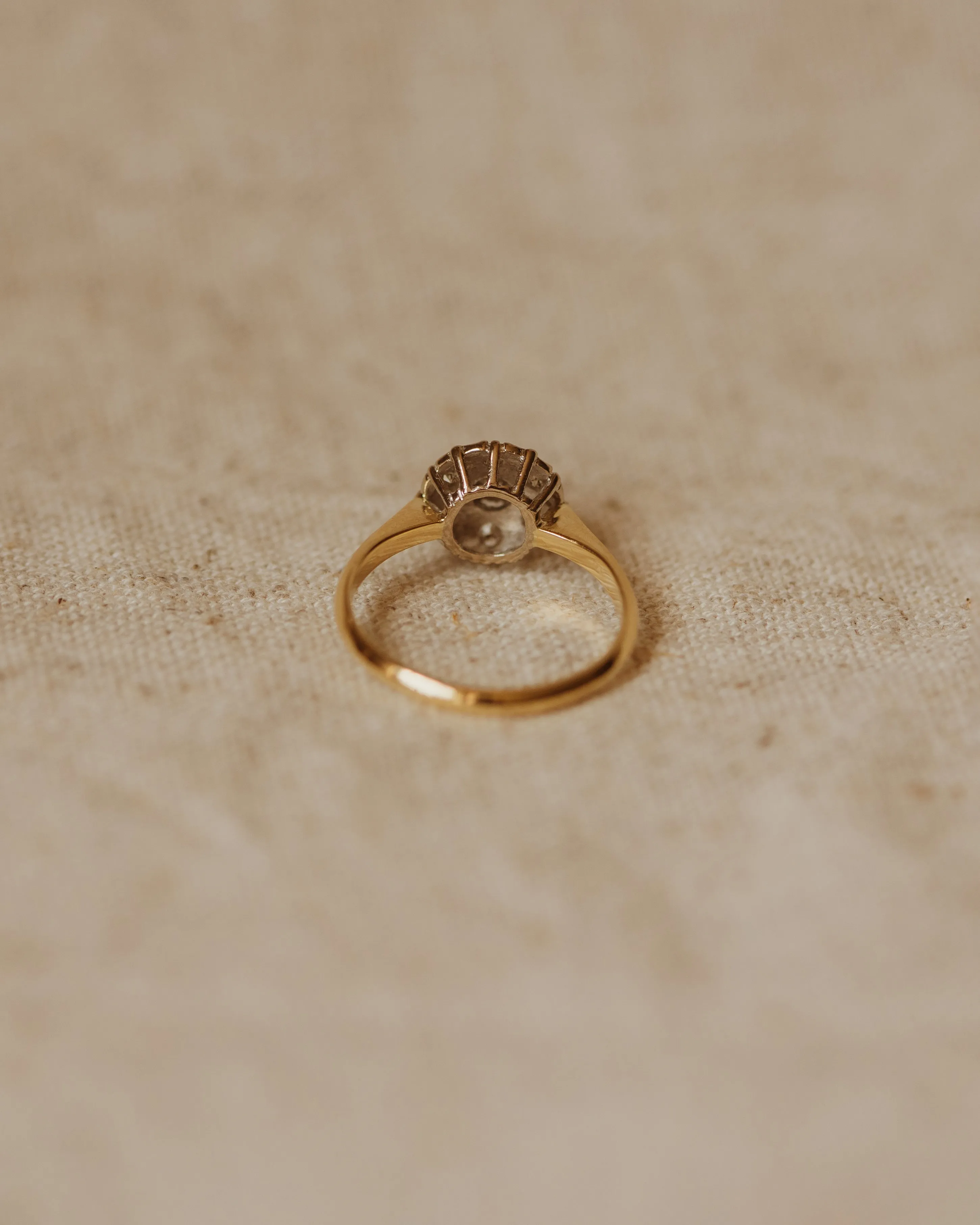 Vienna Vintage 18ct Gold Diamond Ring sold by Rock n Rose product image thumbnail 4