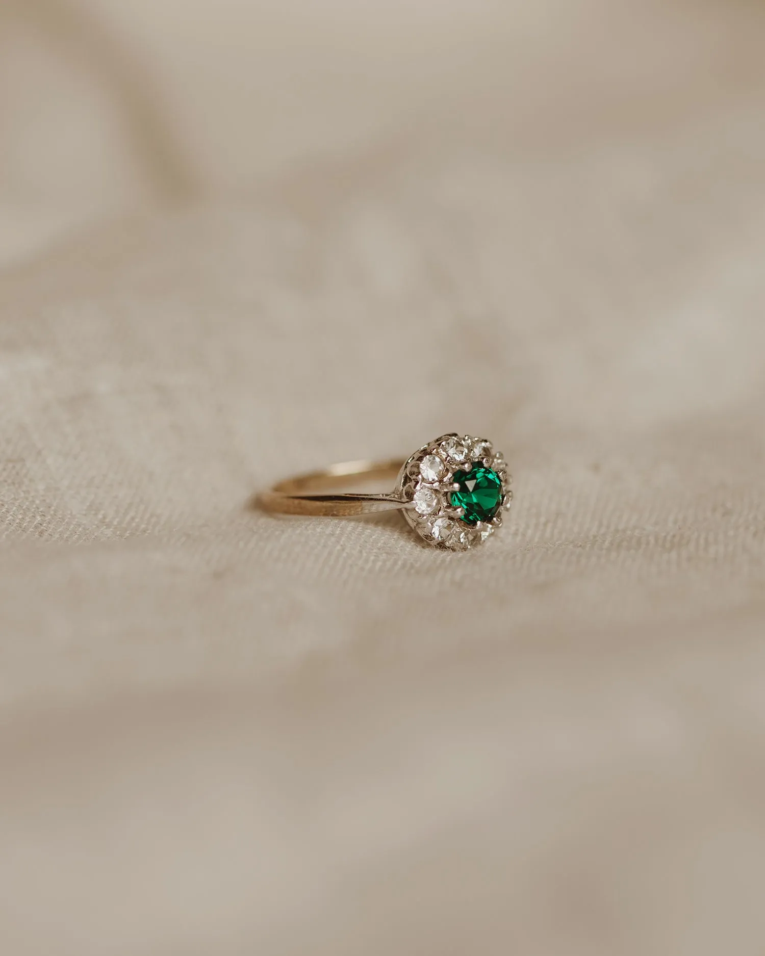 Sadie 9ct Gold Cluster Ring sold by Rock n Rose product image thumbnail 3