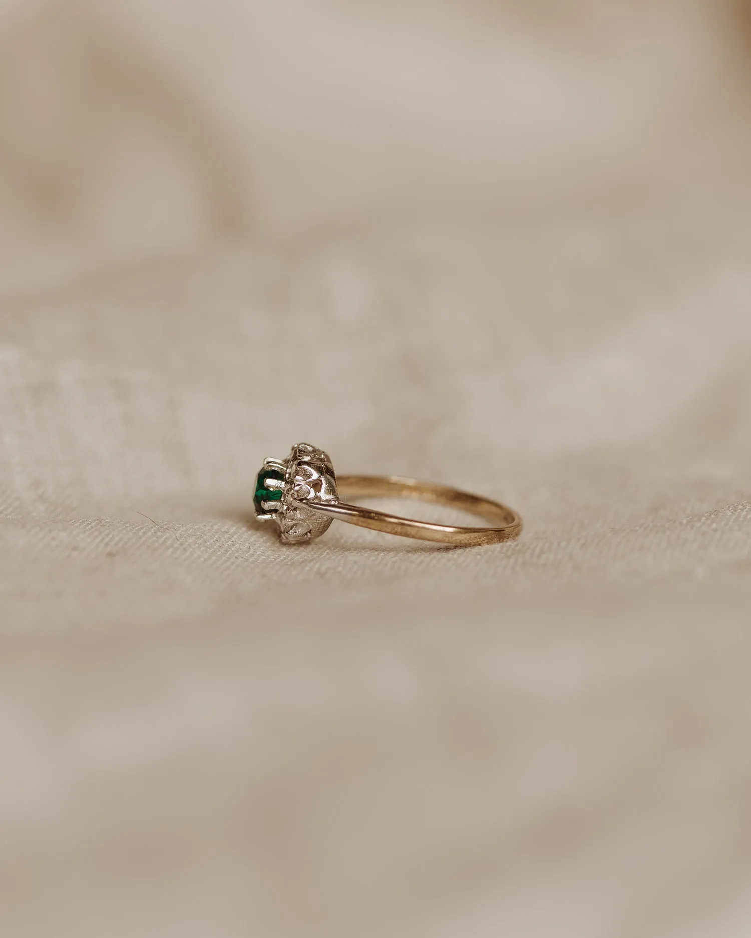 Sadie 9ct Gold Cluster Ring sold by Rock n Rose product image thumbnail 5