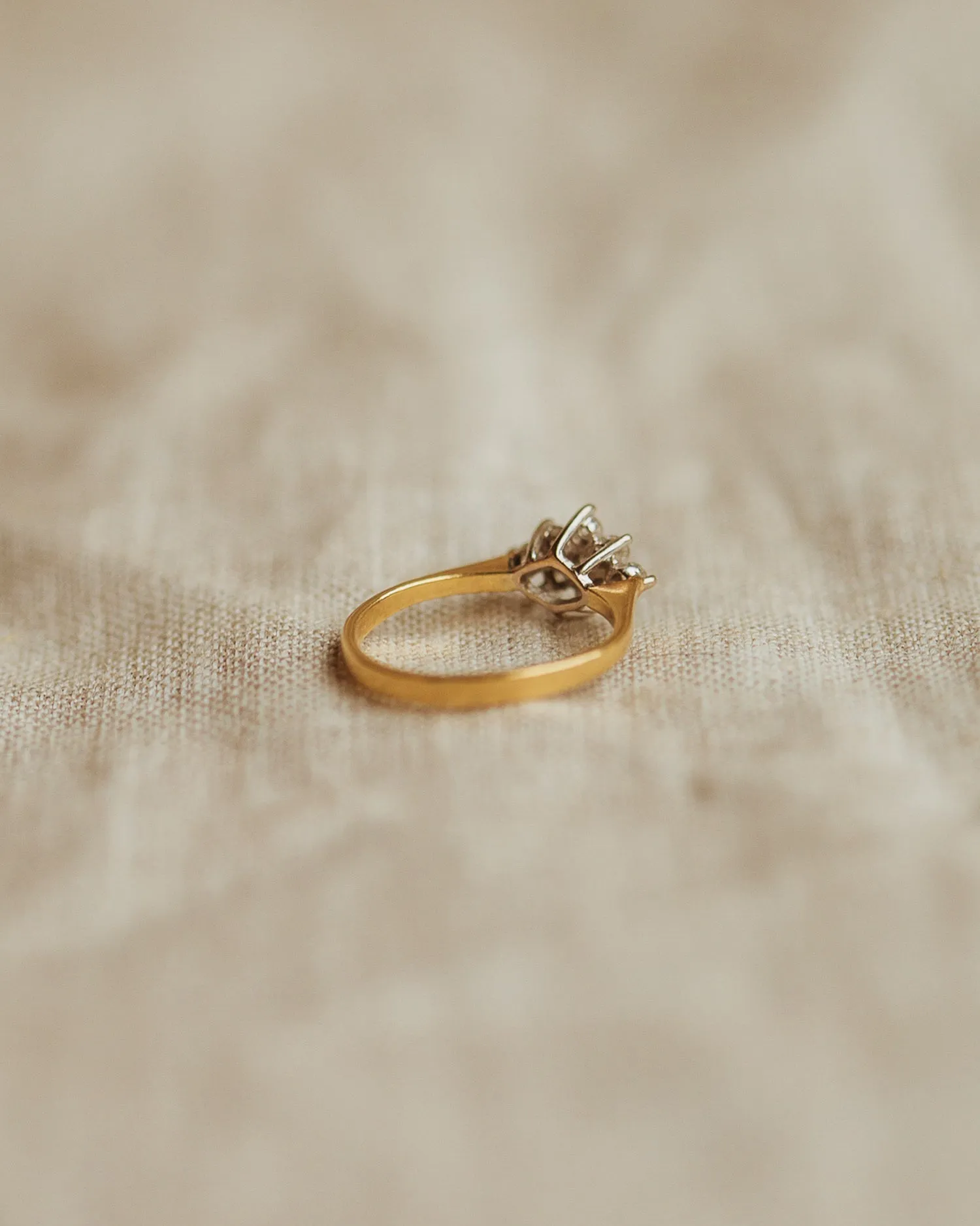 Posey 18ct Gold Diamond Cluster Ring sold by Rock n Rose product image thumbnail 4