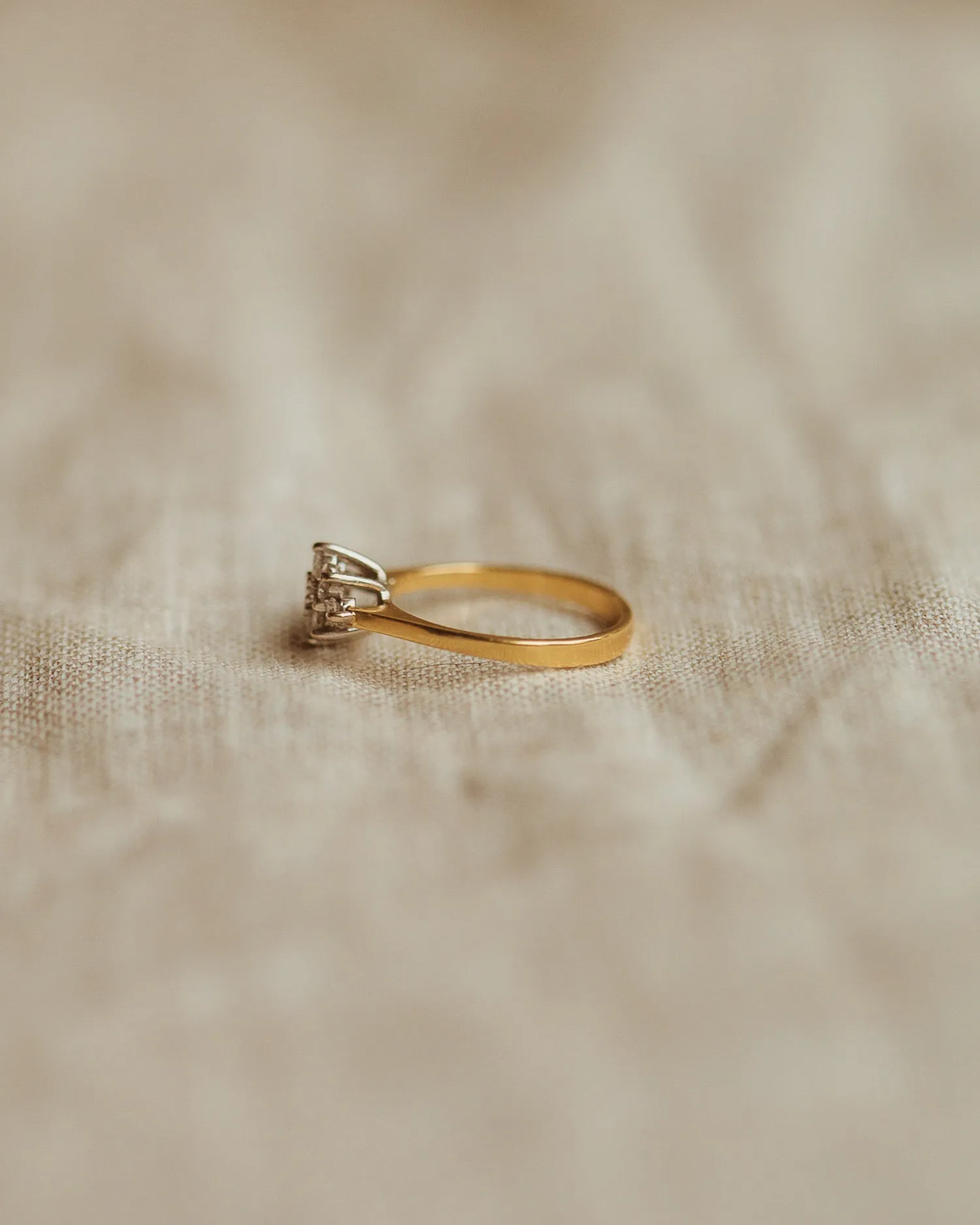 Posey 18ct Gold Diamond Cluster Ring sold by Rock n Rose product image thumbnail 5